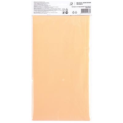 Скатерти Скатерть персиковая 140х275см