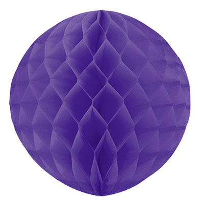 Шар бумажный фиолетовый 30см