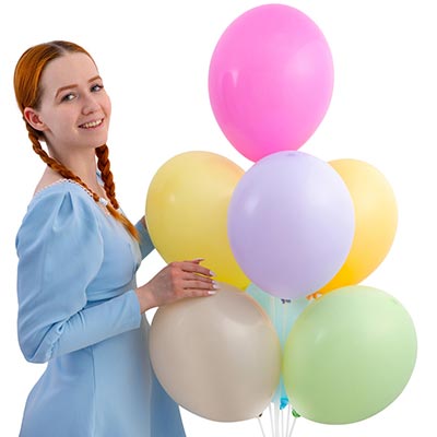 Шарики из латекса Шарик 32 см ассорти МАКАРУН