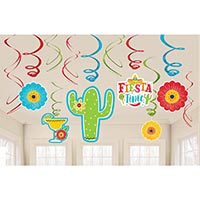 Спирали Фиеста Цветы 46-60 см, 12 штук