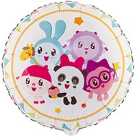 Шарик 45см МалыШарики Флажки