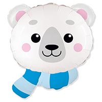 Дисней Винни и друзья Шар фигура Мишка белый 1207-6705