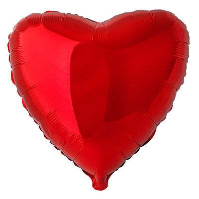 Шарики из фольги Шарик Сердце81см Red
