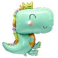 Динозаврики Шар фигура Динозаврик в короне 1207-5072