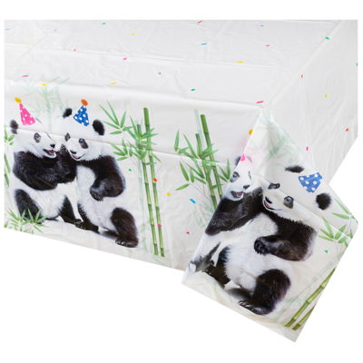 Скатерти Скатерть п/э Панды фотогр 130х180см