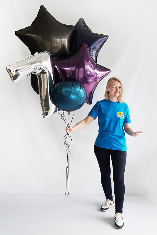 ДОСТАВЛЯЕМ НАДУТЫЕ ШАРЫ