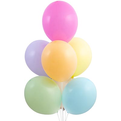 Шарики из латекса Шарик 32 см ассорти МАКАРУН