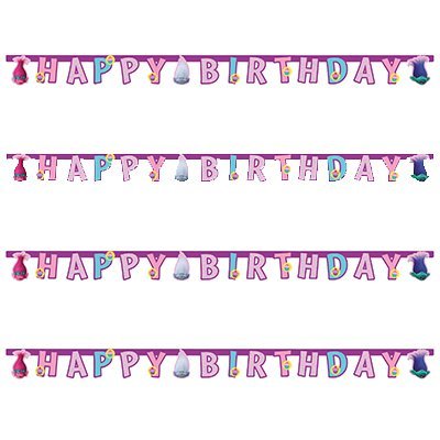Гирлянды-буквы Гирлянда-буквы H.Birthday Тролли, 220 см