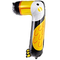 Цифры и числа Шар цифра &quot;7&quot; 96см Зоопарк Тукан 1207-5576