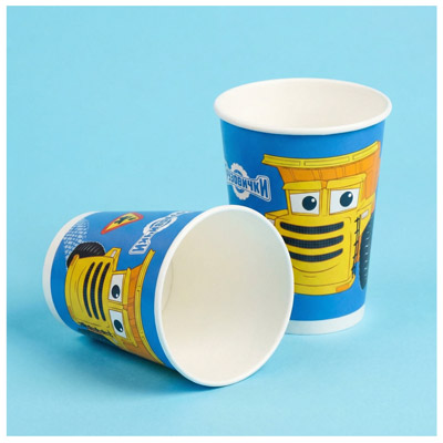 Стаканы Стакан КРУТЫЕ Грузовички 250мл (6шт.)