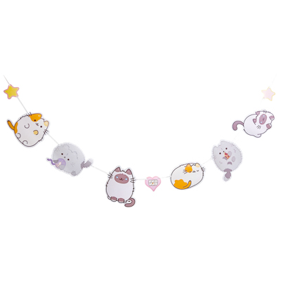 Гирлянды-буквы Гирлянда-растяжка ПушМяу 250см