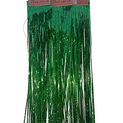 Гирлянды Дождик зеленый 5шт. (20см/1м каждый)