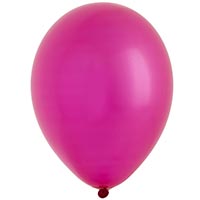 Розовая Шары 25см металлик Ярко-розовые 1102-1574