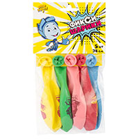 Шары с рисунком 36см Фиксики Комиксы 5шт