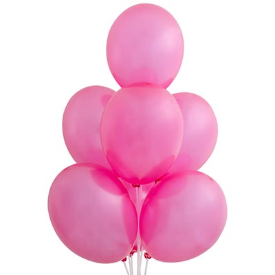 Шарики из латекса Шарик 32см, цвет 064 Металлик Fuchsia