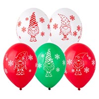 Новый год Шары 36см Гномы новогодние 1103-3003