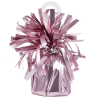 Розовая Грузик д/шара Конус розовый сатин 170гр 1302-1677