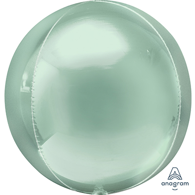 Шарики из фольги Шар 3D СФЕРА 40см Пастель Mint Green