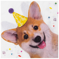 Салфетки Собачки фотографичные 33см 12шт