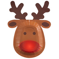 Тарелка фигурная Олень 20см 6шт