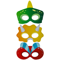 Маски Динозаврики