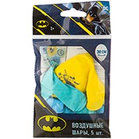 Шары 30см Бэтмен, 5шт