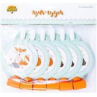 Язык-гудок Лесные Друзья, 6 штук