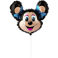 Шар Мини фигура Лолли Маус черная