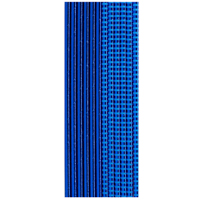 Синяя Трубочки блестящие синие, 12 штук 1502-4891