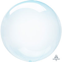 Шар BUBBLE 45см Кристалл Blue