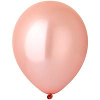 Розовое Золото Шары 25см металлик розовое золото 1102-2518