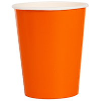 Оранжевая Стакан оранжевый 250мл 6шт 1502-6206