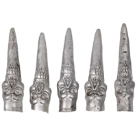 Вечеринка Хэллоуин Пальцы ведьмы винтаж Череп 5шт 1501-6955