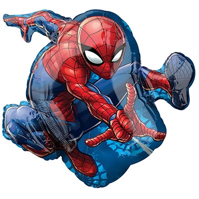 Шарики из фольги Шар фигура Человек паук в прыжке