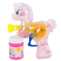 Игрушка с мыл пузырями Единорог светящ