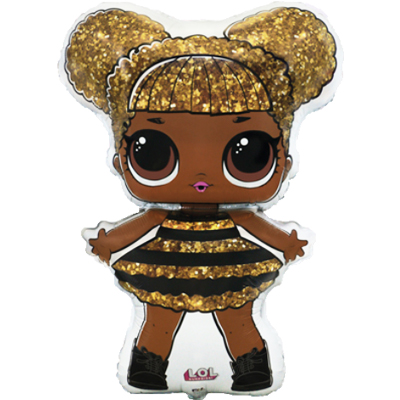 Шарики из фольги Шар фигура Куклы ЛОЛ QUEEN BEE
