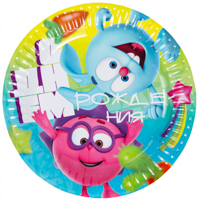 Тарелки малые Смешарики Яркие