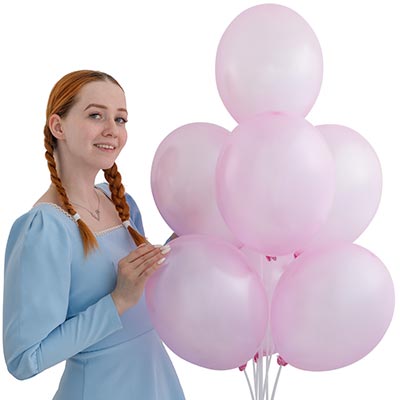 Шарики из латекса Шарик 32см, цвет 071 Металлик Pink