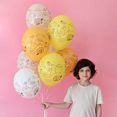 Шарики из латекса Шары 35см с рис. ПушМяу 25шт