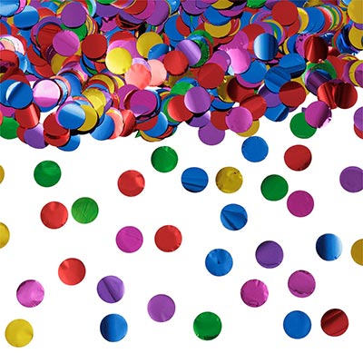 Хлопушка Хлопушка Бумфети 25см Круги фольга