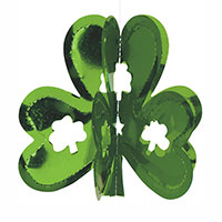 Подвеска Трилистник 3D, 8 штук