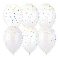 Горошек Шары 36см Горошек малый многоцветный 1103-2135