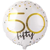 Цифры и числа Шар круг 45см Число 50 1202-4454