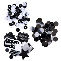 Конфетти HB Black&White, 3 вида, 34 гр