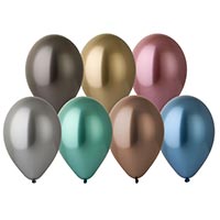 Шары Италия 36см Хром Shiny ассорти