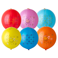 Шары 45см Панч-болл с рисунком