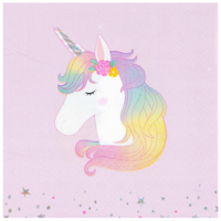 Единорог Салфетка Единорог дивный 25см 12шт 1502-6570