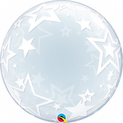 Bubble Шар BUBBLE DECO 61см Звезды