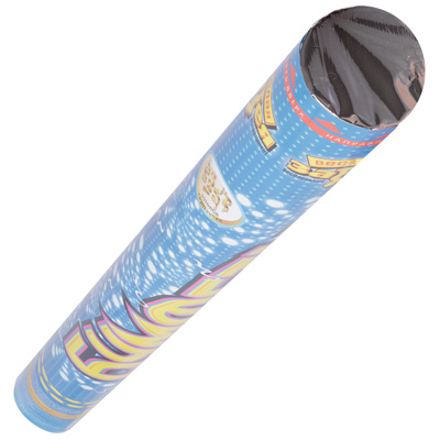 Хлопушка Хлопушка 60см серпантин фольг золото