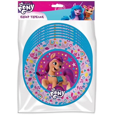 Тарелки Тарелки My Little Pony, 6 штук